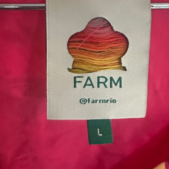 FARM Rio Vibrant Pink and Green dress - Picture 6 of 11